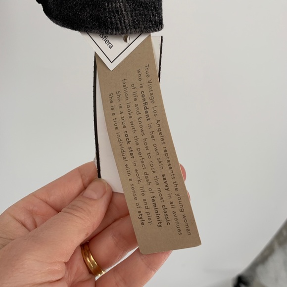 NWT True Vintage Long Sleeve Bowie T-Shirt Size XS - Picture 6 of 8